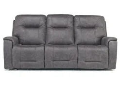 Mor Furniture Kingston 3 Power Sofa In Canyon Ocean