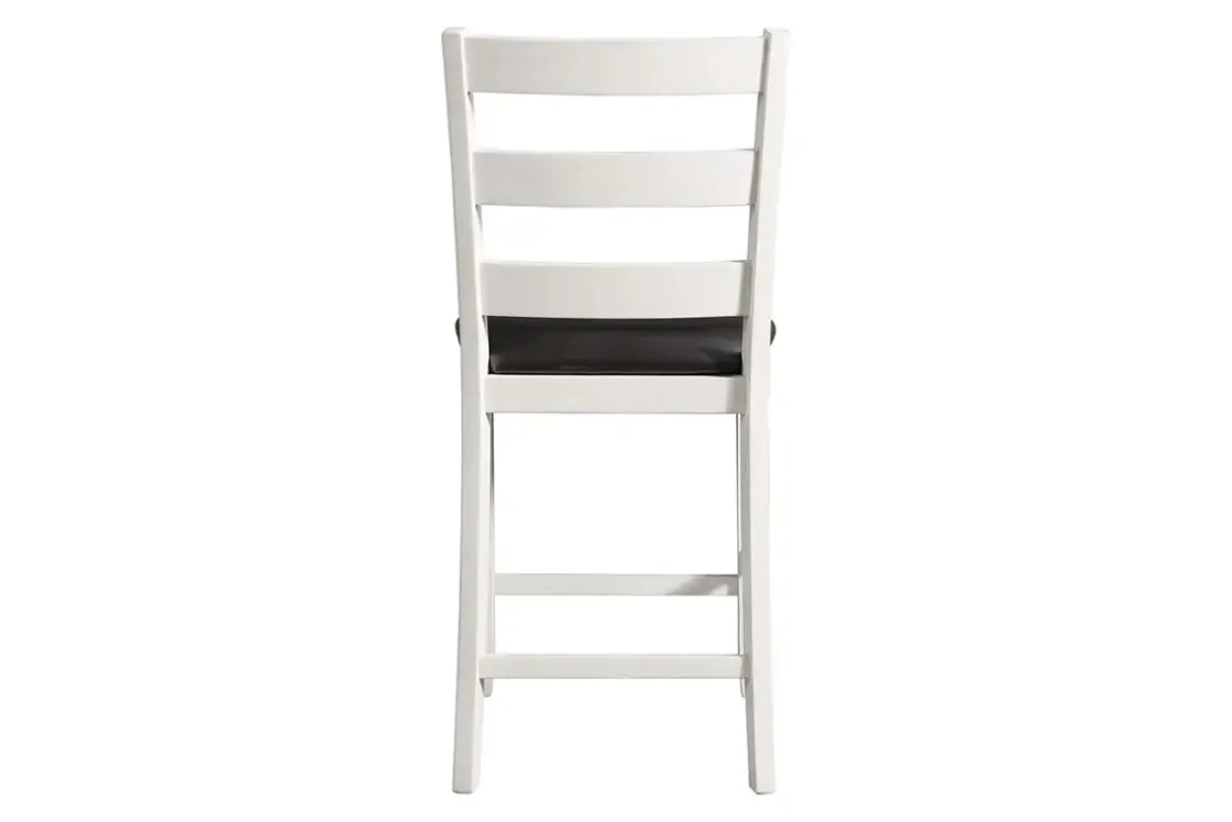 Mor Furniture Kona Square Counter Height Dining Table & 4 Stools In Gray