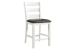 Mor Furniture Kona Square Counter Height Dining Table & 4 Stools In Gray
