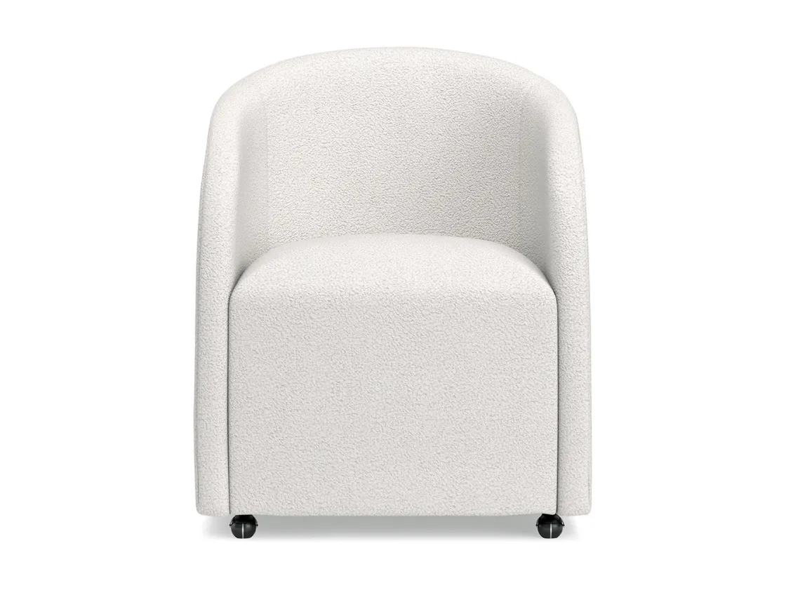 Mor Furniture Korestone Desk Chair In White