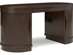 Mor Furniture Korestone Office Desk In Warm Brown
