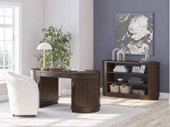 Mor Furniture Korestone Office Desk In Warm Brown