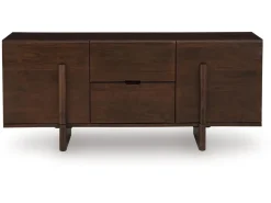 Mor Furniture Kydler Media Console In Medium Brown