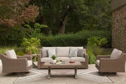Mor Furniture Laguna Heights Outdoor Coffee Table In Beige