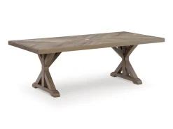 Mor Furniture Laguna Heights Outdoor Dining Table In Beige