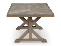 Mor Furniture Laguna Heights Outdoor Dining Table In Beige