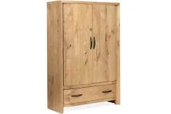 Mor Furniture Laramie Armoire In Honey Wheat