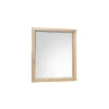 Mor Furniture Laramie Mirror In Honey Wheat