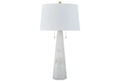 Mor Furniture Laurellen Table Lamp In White