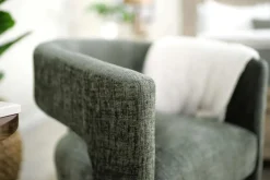 Mor Furniture Leslie Side Chair In Rust