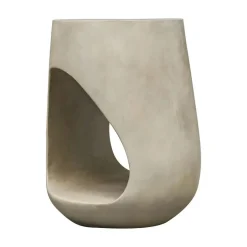 Mor Furniture Lithos Outdoor Accent Table In Gray
