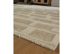 Mor Furniture Lizgrove Rug In Tan/Brown/White, 5x7