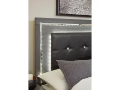 Mor Furniture Lodanna Panel Bed In Gray, Full