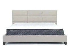 Mor Furniture Loft 9 Upholstered Panel Bed In Sand, Twin