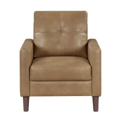 Mor Furniture Lois Chair In Camel Brown