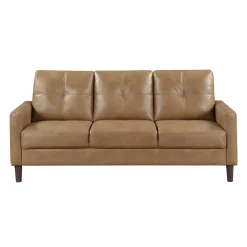 Mor Furniture Lois Sofa In Camel Brown