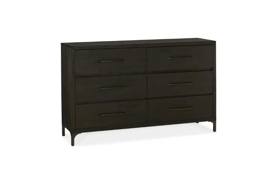 Mor Furniture Lucerne Dresser In Vintage Coffee
