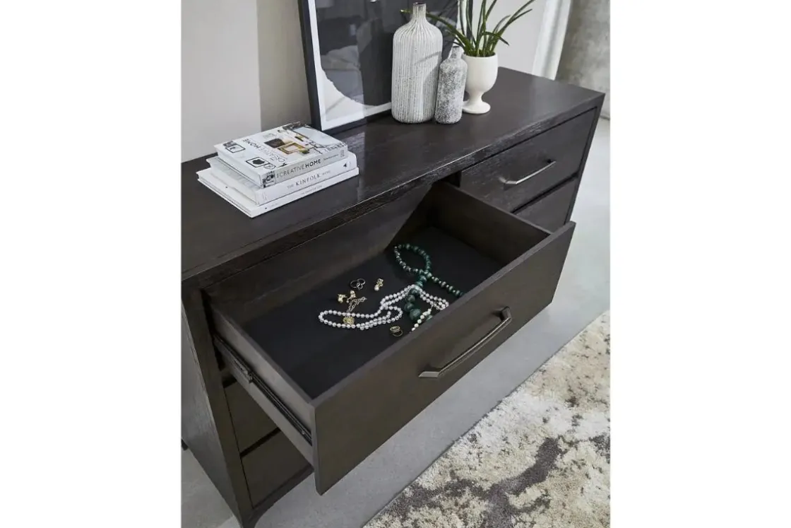 Mor Furniture Lucerne Dresser In Vintage Coffee