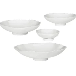 Mor Furniture Lucky Coins Wall Art In White, Set Of 4