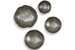 Mor Furniture Luckycoin Wall Art In Nickel, Set Of 4