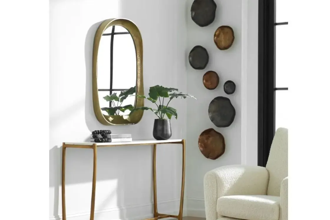 Mor Furniture Luckycoin Wall Art In Nickel, Set Of 4