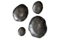 Mor Furniture Luckycoin Wall Art In Nickel, Set Of 4