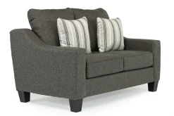 Mor Furniture Lucy Loveseat In Splash Linen