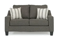 Mor Furniture Lucy Loveseat In Splash Linen