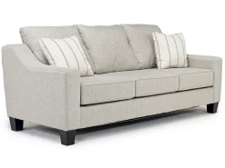 Mor Furniture Lucy Queen Sleeper Sofa In Splash Charcoal