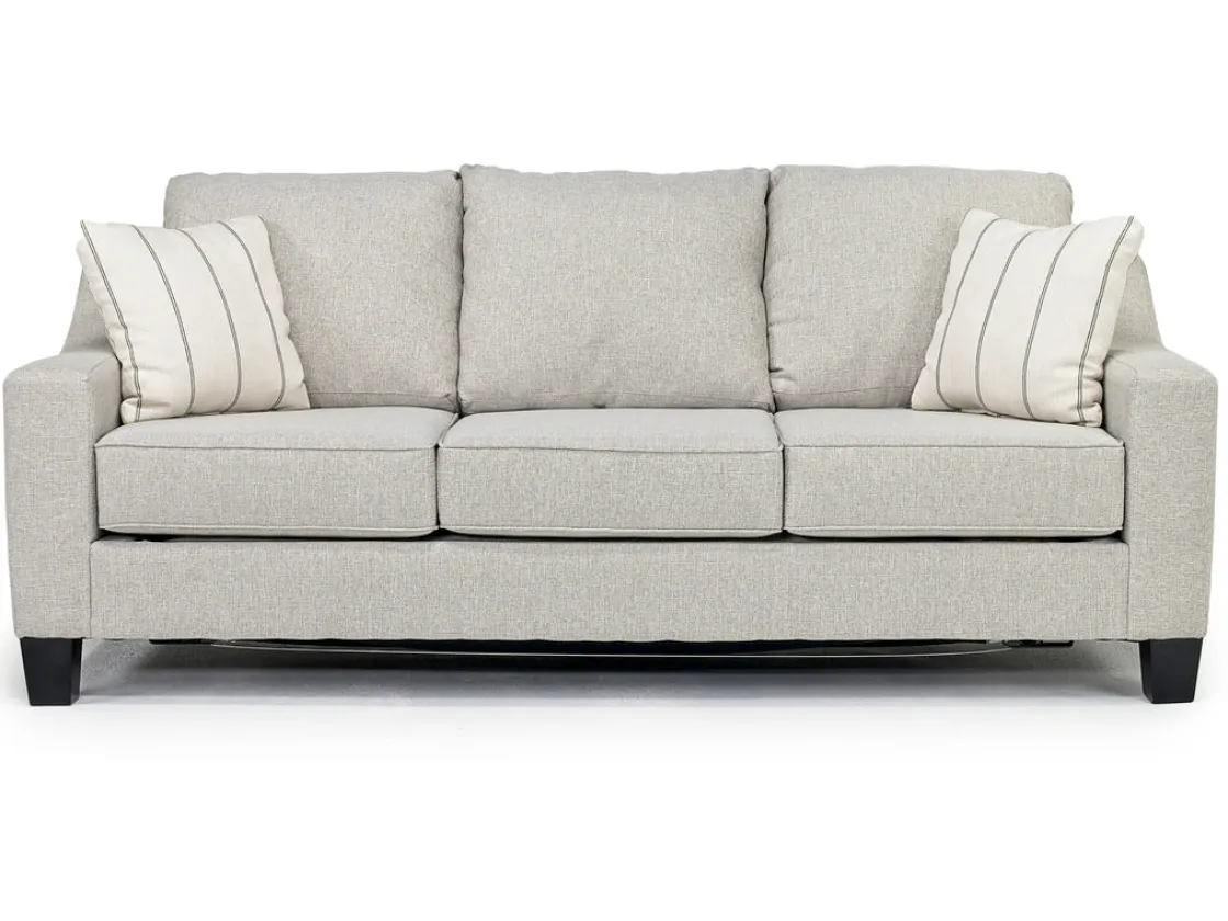 Mor Furniture Lucy Queen Sleeper Sofa In Splash Charcoal