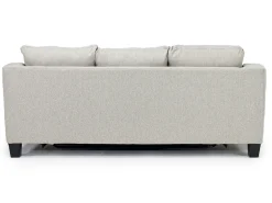 Mor Furniture Lucy Queen Sleeper Sofa In Splash Charcoal