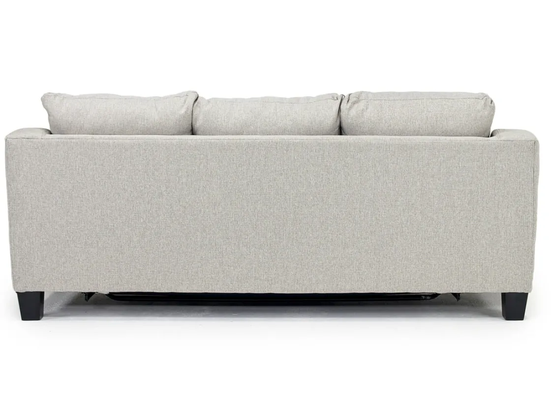Mor Furniture Lucy Queen Sleeper Sofa In Splash Charcoal