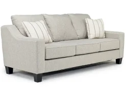 Mor Furniture Lucy Queen Sleeper Sofa W/ Mattress In Splash Charcoal