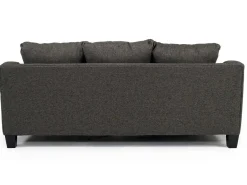 Mor Furniture Lucy Reversible Sofa Chaise In Splash Charcoal