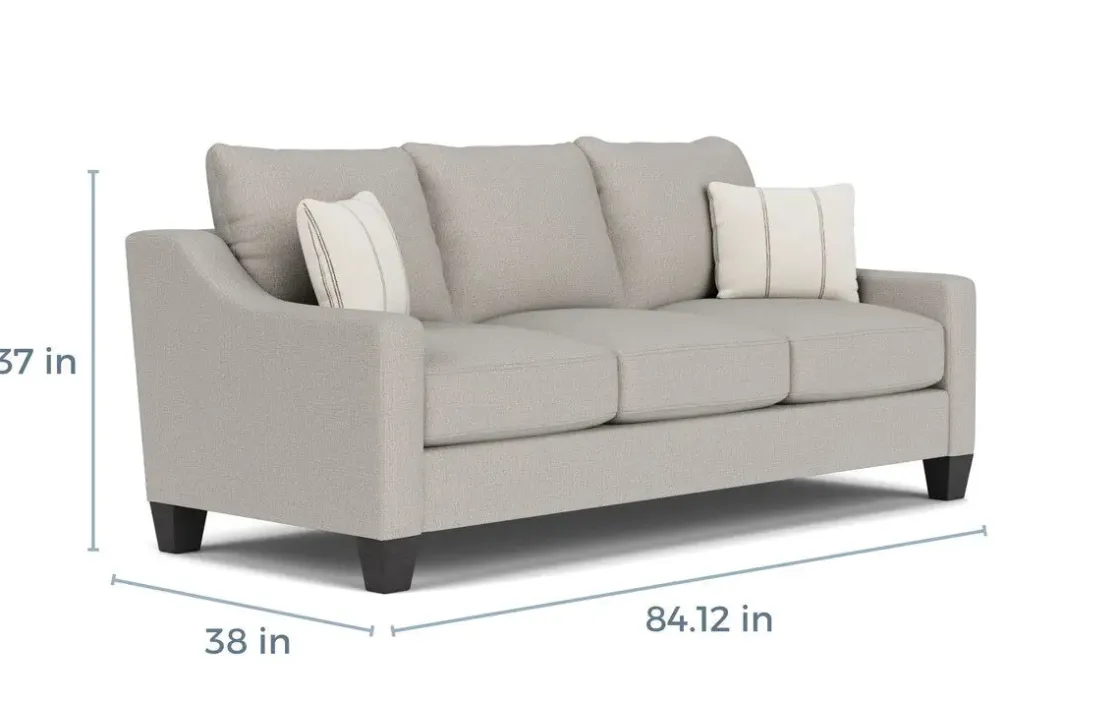 Mor Furniture Lucy Sofa In Splash Linen