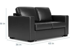 Mor Furniture Luigi Full Sleeper Loveseat In