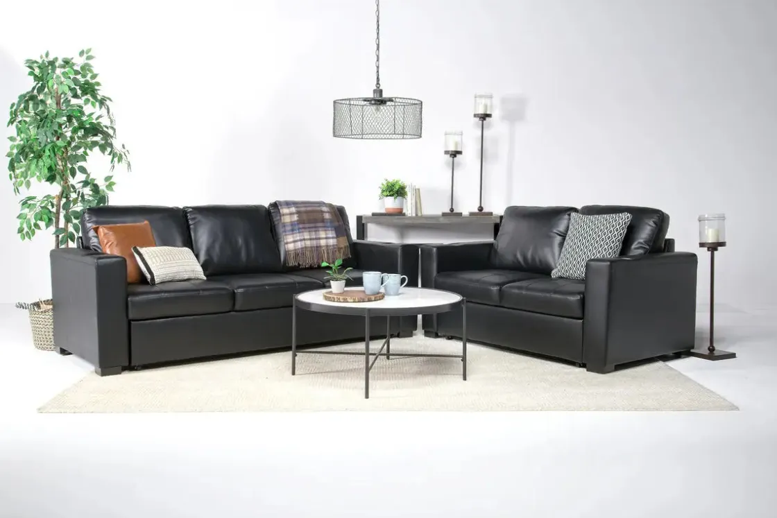 Mor Furniture Luigi Queen Sleeper Sofa In Gray