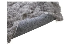 Mor Furniture Luxe Shag Plush Rug In Gray, 5’ X 8’