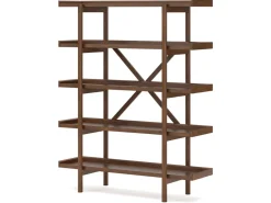 Mor Furniture Lyncott Bookcase In Brown