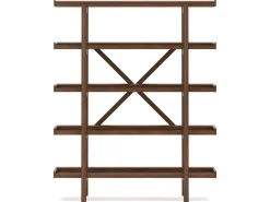 Mor Furniture Lyncott Bookcase In Brown