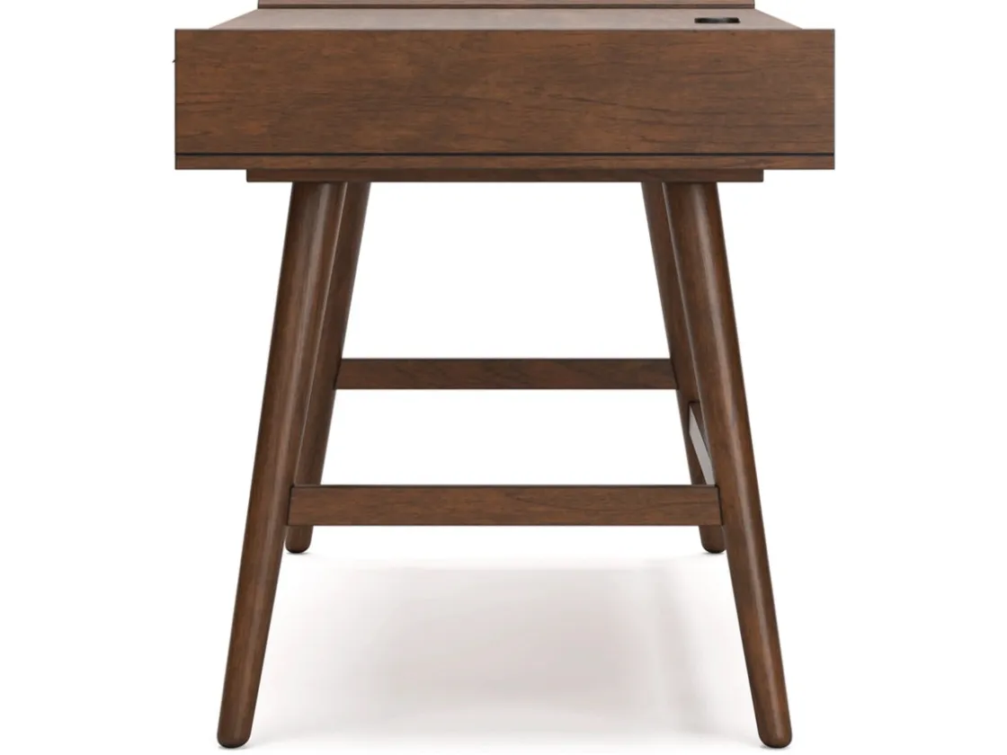 Mor Furniture Lyncott Office Desk In Brown