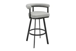Mor Furniture Magnolia Barstool In Light Gray