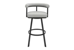 Mor Furniture Magnolia Barstool In Light Gray