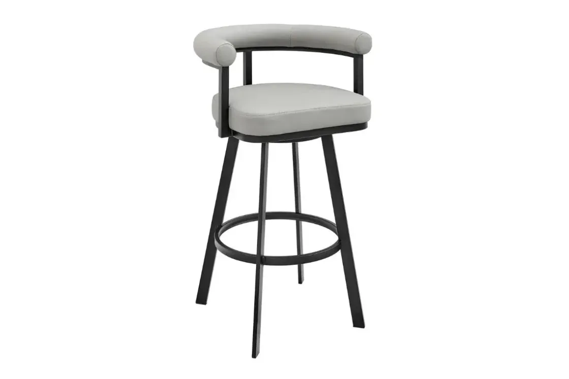 Mor Furniture Magnolia Counter Height Stool In Light Gray