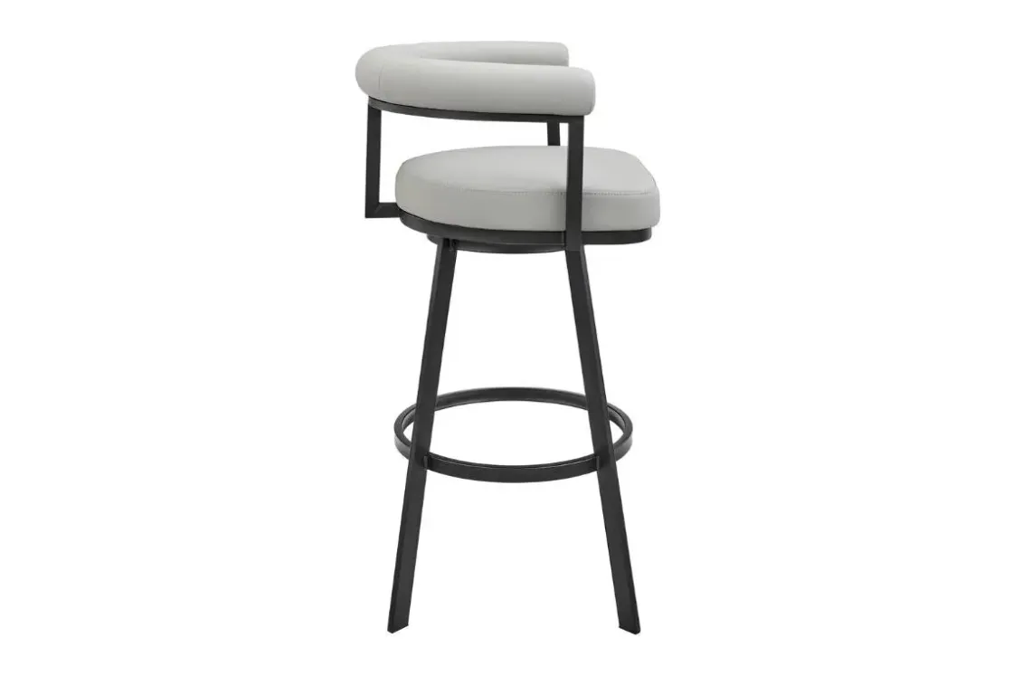 Mor Furniture Magnolia Counter Height Stool In Light Gray