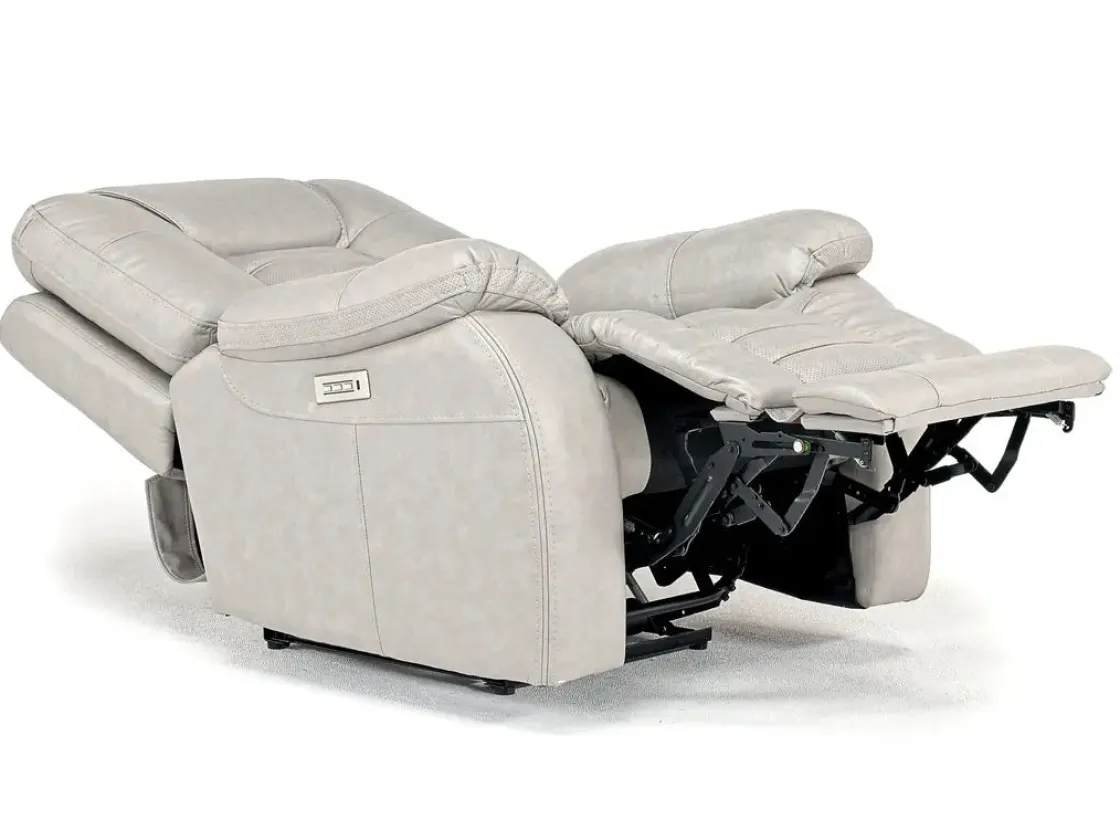 Mor Furniture Malibu 3 Power Recliner In Leather