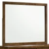 Mor Furniture Malibu Mirror In Walnut