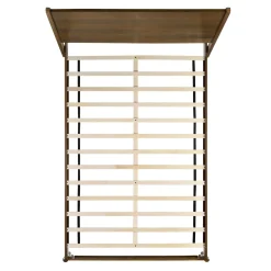 Mor Furniture Malibu Panel Bed In Walnut, Twin