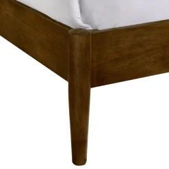 Mor Furniture Malibu Panel Bed In Walnut, Twin