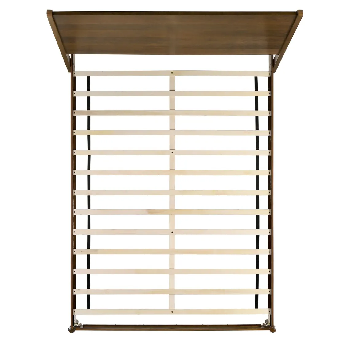 Mor Furniture Malibu Panel Bed In Walnut, Twin